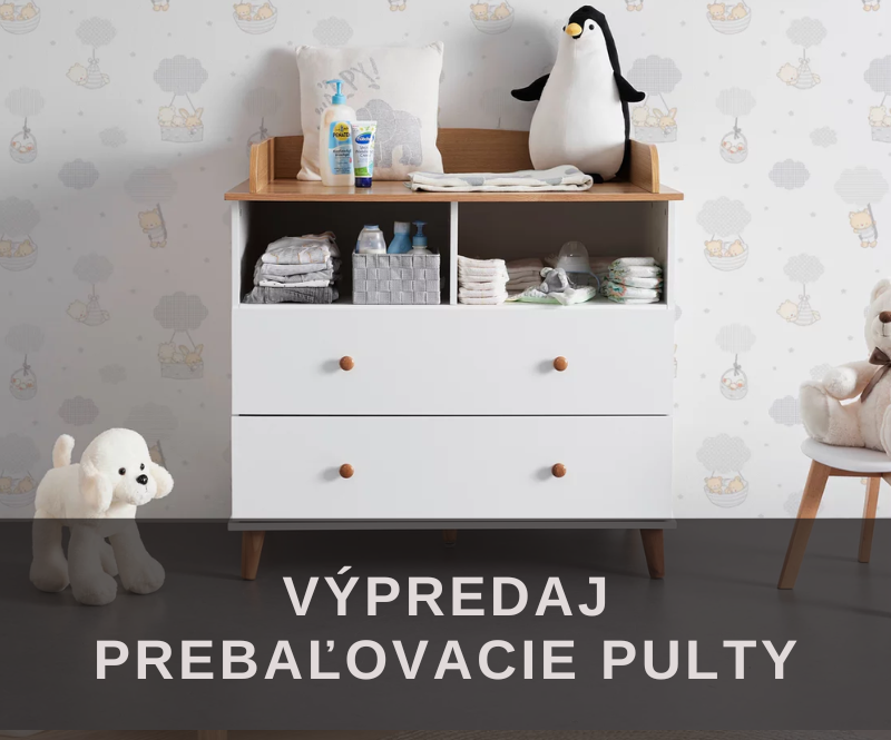 BF vypredaj prebalovacie pulty